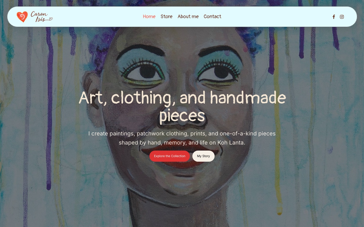 Caron Isis website